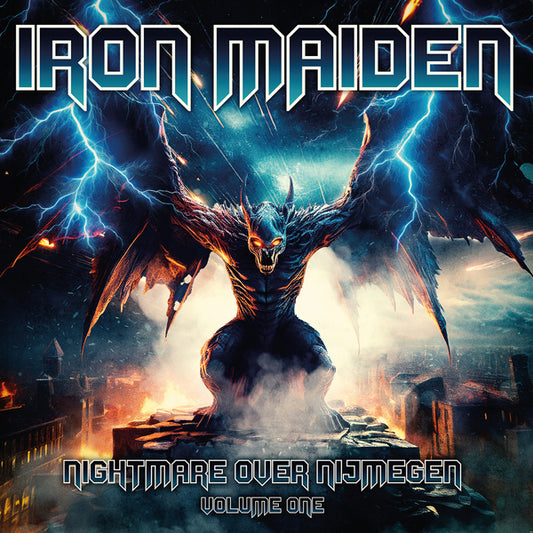 IRON MAIDEN NIGHTMARE OVER NIJMEGEN VOL.1 (RED W/ WHITE SPLATTER VINYL 2LP)